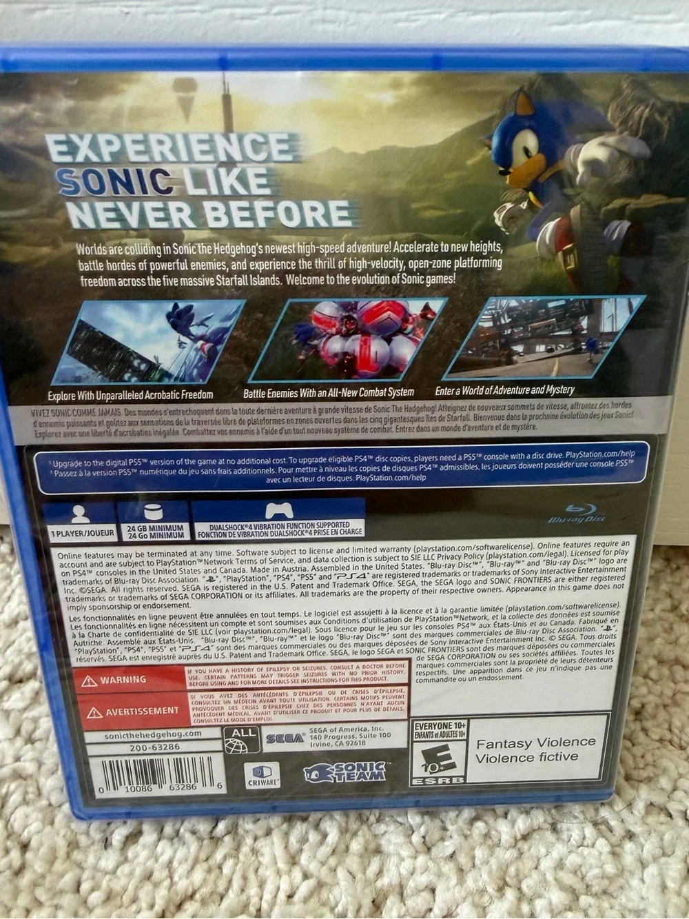 N/A nwt sonic